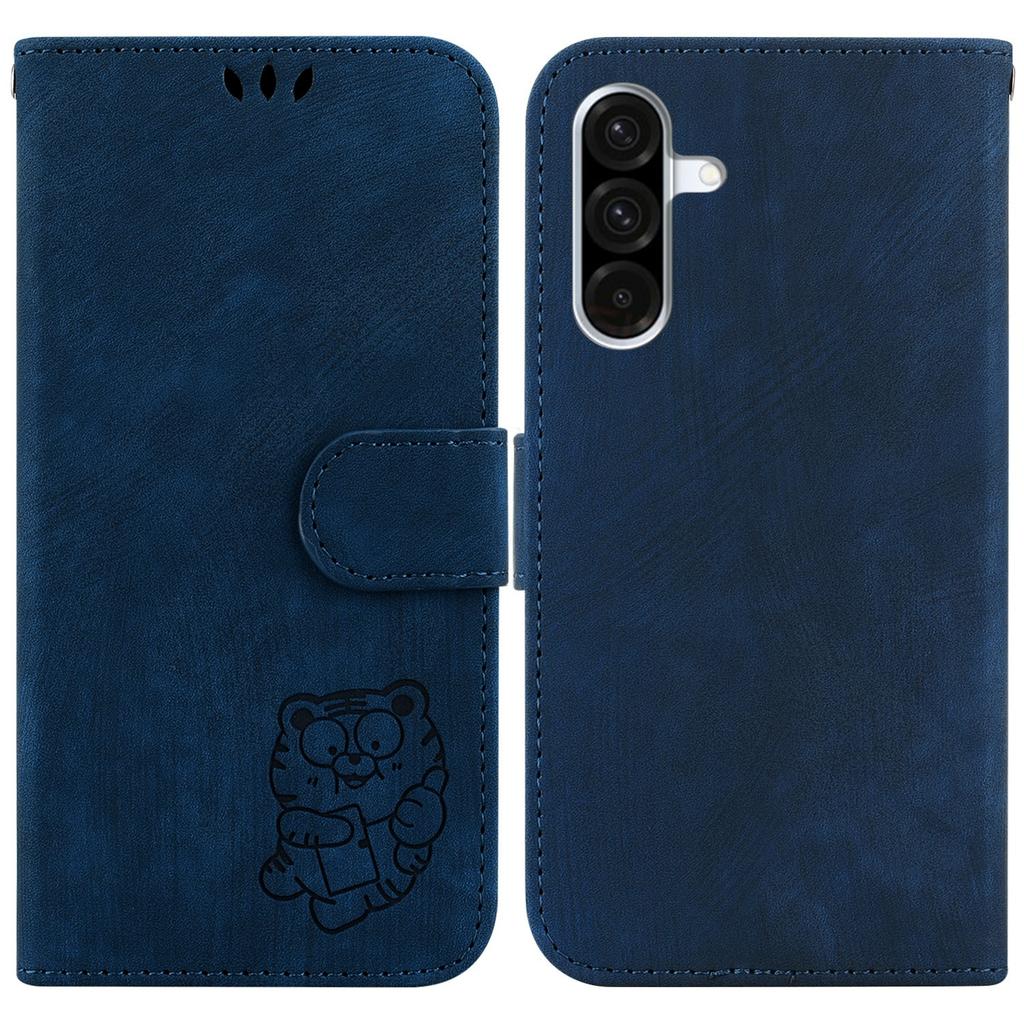For Samsung Galaxy A17 5G/A17 4G/A26 5G Wallet Case Tiger Imprint Leather Shockproof Phone Cover