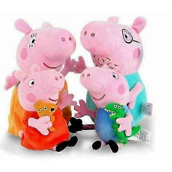 IC Greta Pig Figures Soft Toys Dad Mom Greta Georg Pig Stuffed Animals Gifts