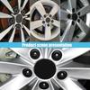 20PCS Car Wheel Lug Nut Covers Auto Tire Bolt Caps, 17Mm Wheel Nut Covers With Removal Tool, Wheel Bolt Cover Dismantle Replacement 1K0 601 173 For
