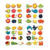 12Pcs/Set Cute Fridge Magnet Wooden Cartoon Shape Educational Toys for Baby Kids