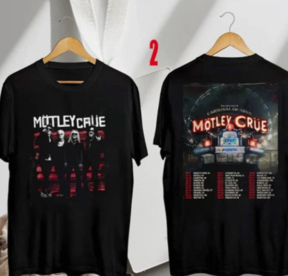 Motley Crue Carnival of Sins Tour 2026 US TShirt Unisex T-Shirt XXXL