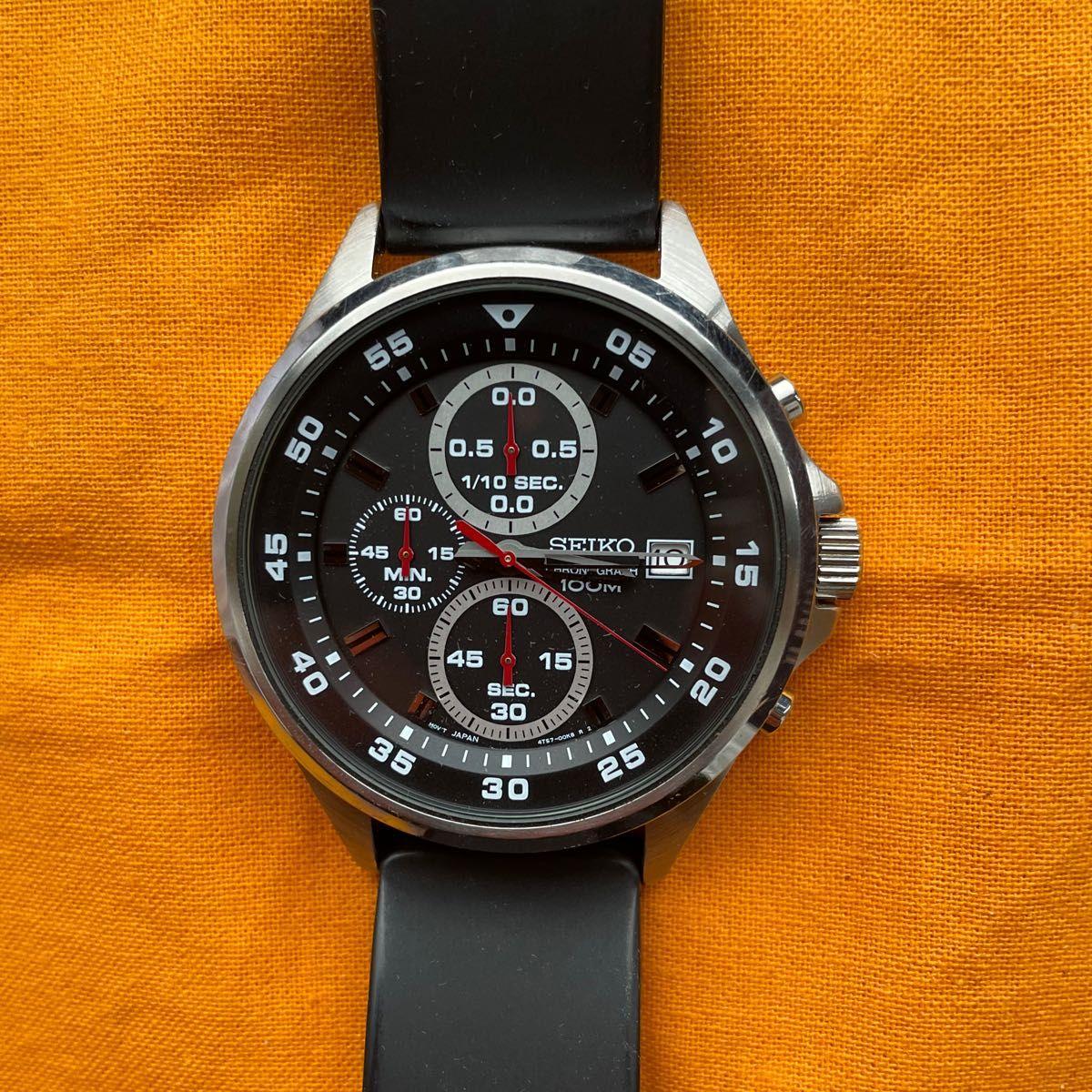 SEIKO Watch Chronograph Men s