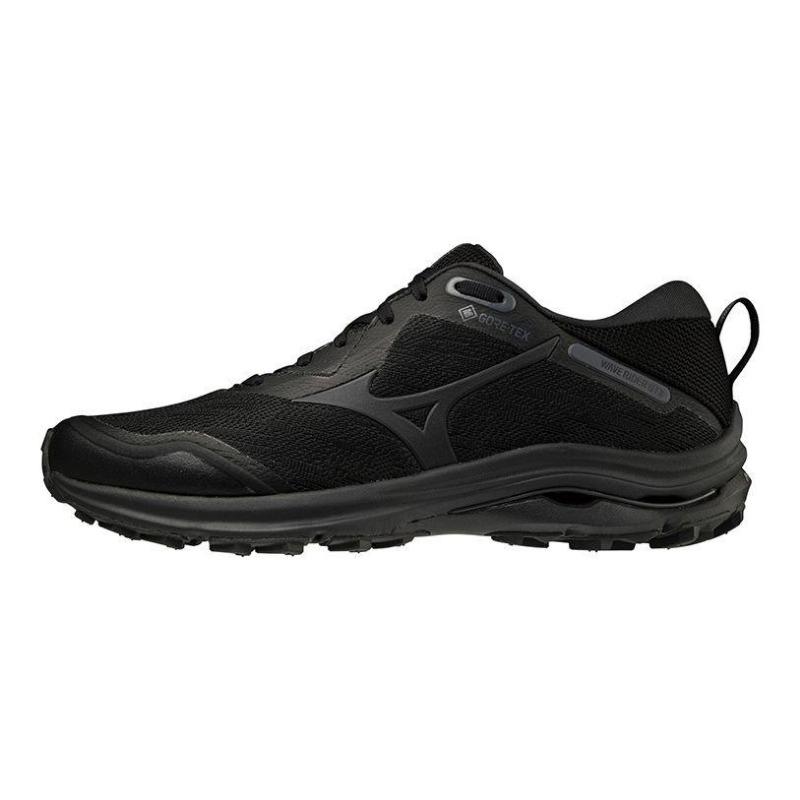 Mizuno Wave Rider Men s Low-Top Casual Running Shoes Black J1GC217915 38.5