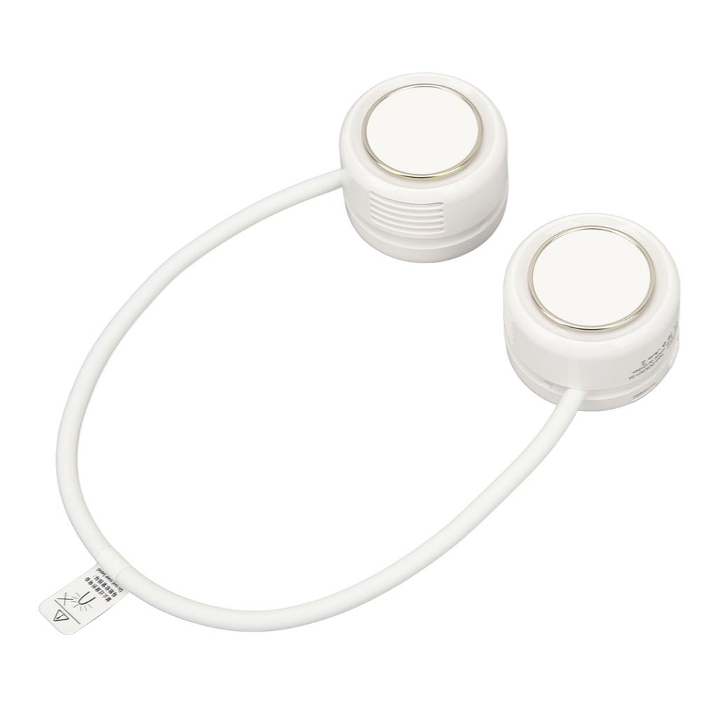 3 Gr Foldable Neck Hanging Fan Silent 3   Bladeless Folding Neck Hanging Fan for School 1600mAh