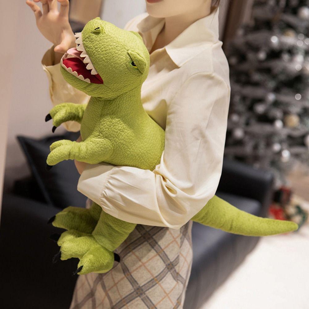 Velociraptor Dinosaurs Plush Pillow Tyrannosaurus Rex Simulation Stuffed Doll  Children Toys