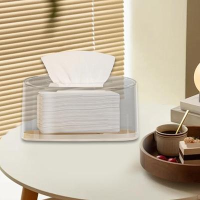 Tissue Box, Multi-purpose Napkin Dispenser, Organizer for Table, Hotel, Office, Car