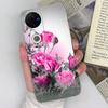 New Cover For Vivo Y04 T4 V50 V40 Lite V40E S19 iQOO Z9S T3 Pro Y19S Y29 Y29S Y39 Beautiful Flower Butterfly Patterns Clear Silicone Anti Slip Housing