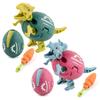 Stem Deformation And Assembly Dinosaur Egg Velociraptor Triceratops Nut Screw Disassembly And Assembly Combination Toy