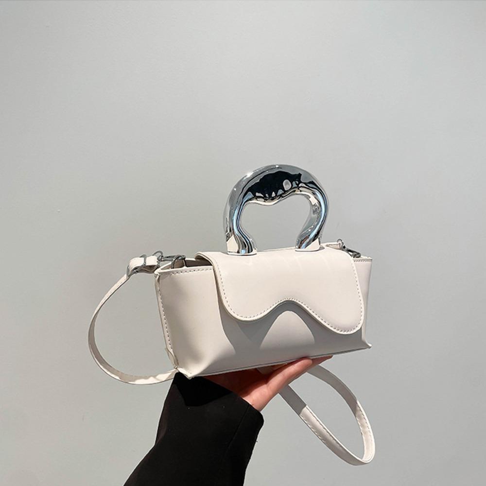 Elegant PU Leather Shoulder  Bag Waterproof Women's Handbag Square Crossbody Bag  Outdoor