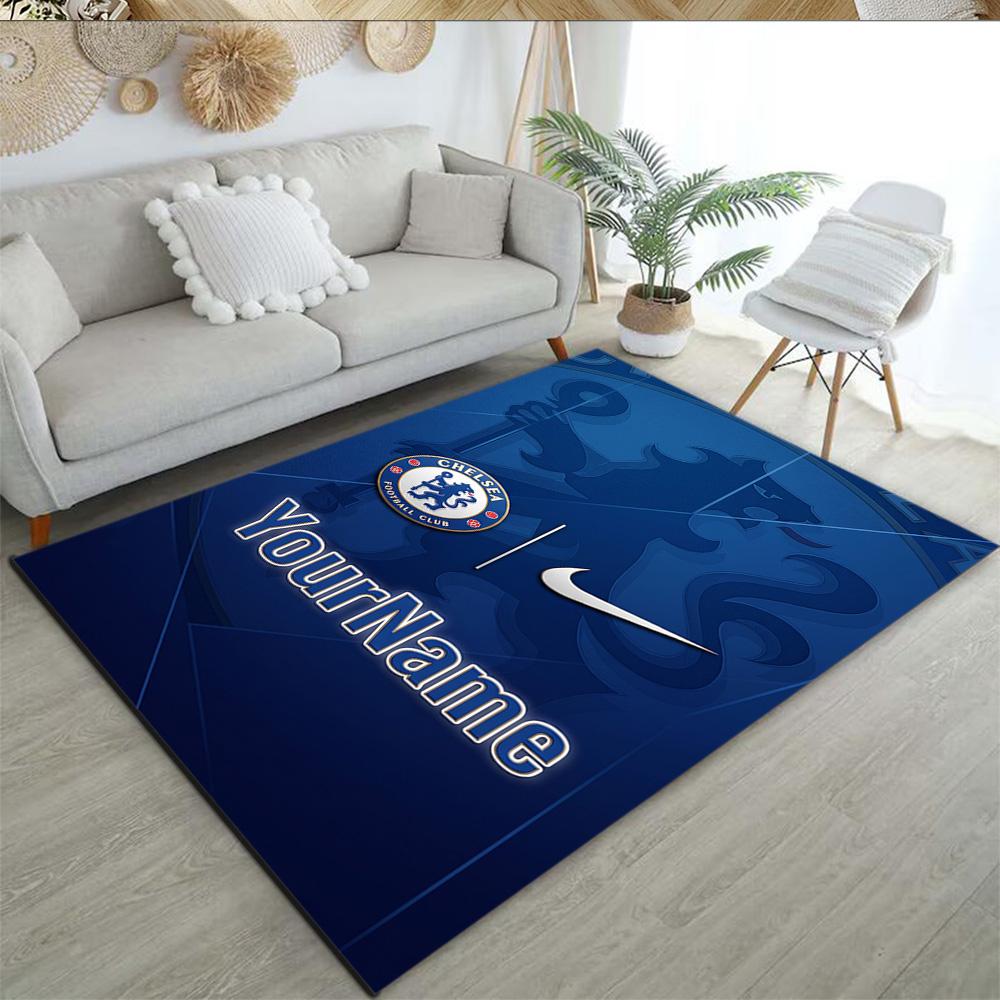 Chelsea Customize Your Name Carpet Perfect for Entryway Hallway Study Room Dining Room Anti-slip Rug Anime Office Decor Gift for Festivals
