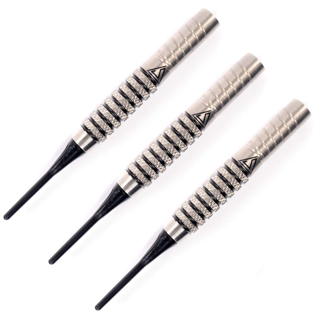 CUESOUL Black Scorpion 18 Gram 85% Tungsten Soft Tip Darts Set (CSTSTD010)