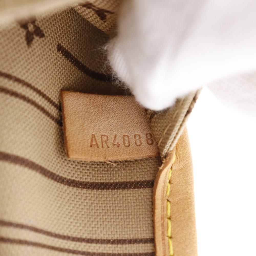 LOUIS VUITTON Neverfull MM Tote Bag M40156 Brown Monogram canvas Women Used