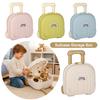 Rolling Wheel Rolling Storage Case Retractable Handle Mini Luggage Box Gifts Toy Organizer
