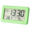 62KD Modern Desk Clock with Thermometers and Hygrometer Meter Functions