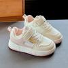 2024 Barn Fritidssko for Jenter Høst Ny Mote Koreansk Stil Myk Såle Sklisikker Pustende Trendy Allsidige Sko