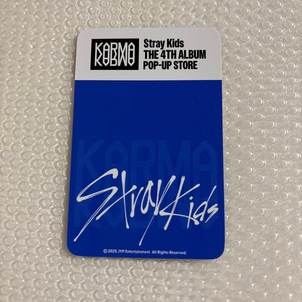 [USED] Stray Kids KARMA Unit Trading Cards Hyunjin Felix