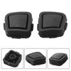 2pcs ABS Keyless-Go Door Handle Buttons Cover Fit For Mercedes-Benz W211 C209 W219 W251 Black-Exterior-Door Handles