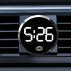 Yulokdwi Auto-Uhr - Touch-Control Auto-Uhr, Tragbare Leichte Uhr mit LED-Anzeige