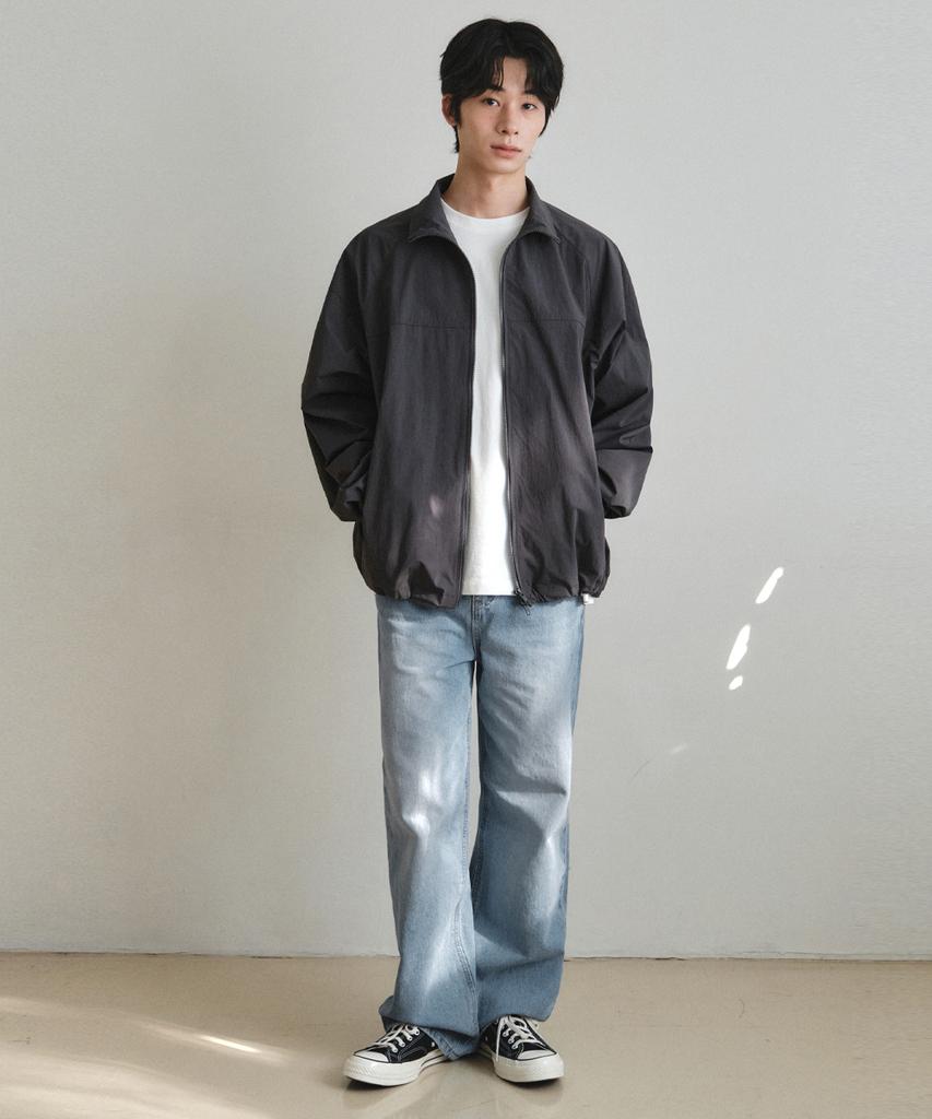 Wednesday Oasis Tempered Windbreaker_Charcoal(W25Ot09)