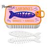 Plastic Jewelry Case Sardine Can Storage Box, Portable Anti-tangle Travel Case, Lightweight Retro Organizer for Necklaces And Earrings