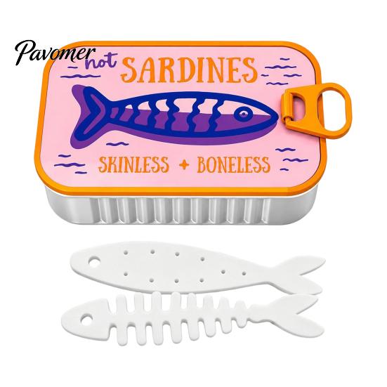 Plastic Jewelry Case Sardine Can Storage Box, Portable Anti-tangle Travel Case, Lightweight Retro Organizer for Necklaces And Earrings