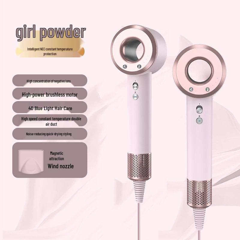 Top-Spec Bladeless Hair Dryer: High-Speed, Negative Ion, Quick Dry, Strong Airflow, Powerful Home Hair Care