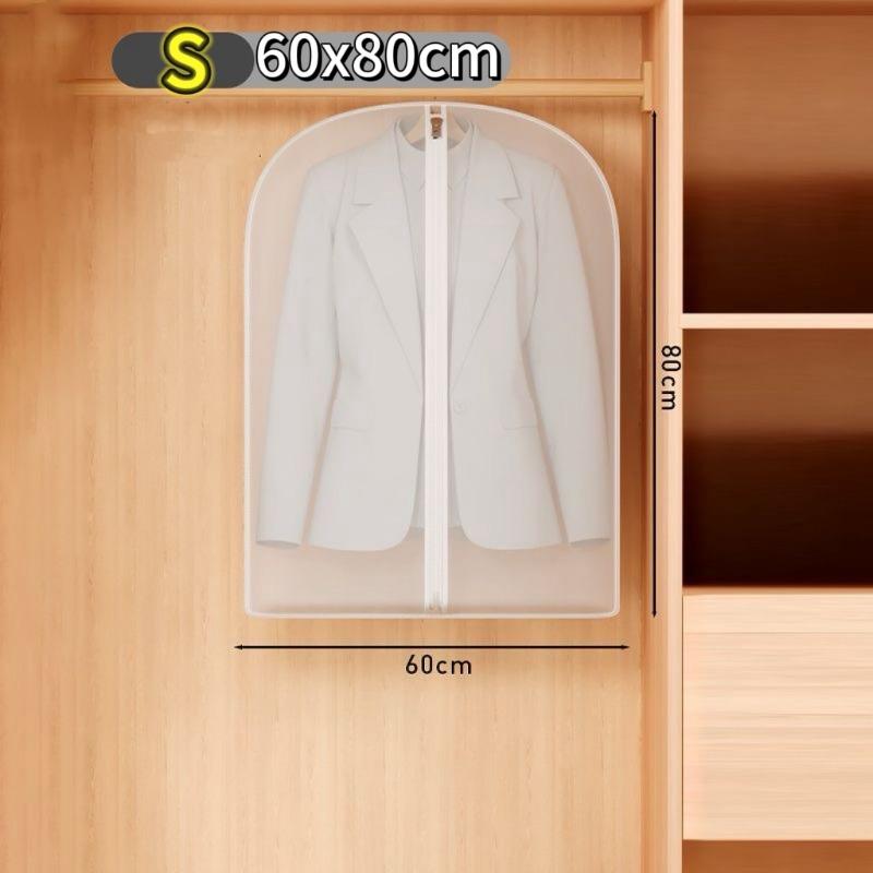 

1/5/10PC Dust Cover for Clothes Transparent Thickened Washable Dust Bag Household Dust Cover Coat Suit Cover Hanging Clothes Bag 1pcs
