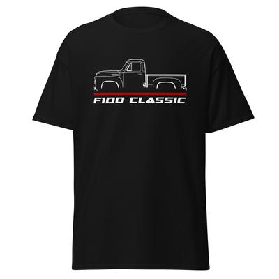Premium T-Shirt For Ford F100 Classic Truck 1953 Car Fans Birthday Gift