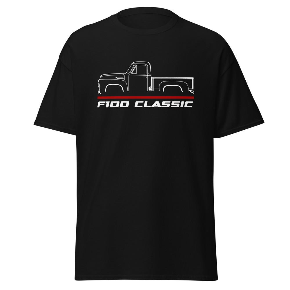 

Premium T-Shirt For Ford F100 Classic Truck 1953 Car Fans Birthday Gift 4XL
