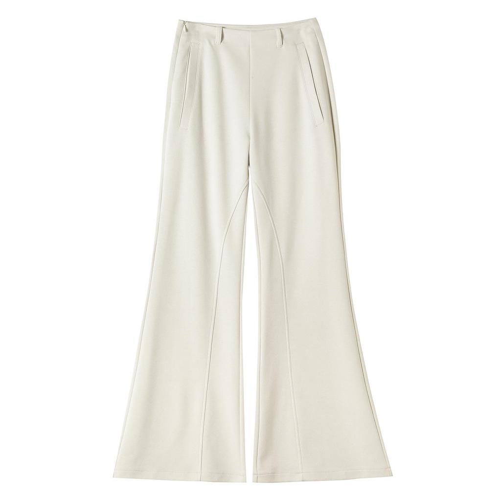 Petite Low-Rise Micro-Flare Wide-Leg Casual Sweatpants - Slimming, High-End 2026 Spring Collection
