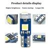 10PCS Super Bright LED T5 3SMD Car Motorcycle Dashboard Light Wedge Instrument Lamp Indicator Signal Bulbs DC12V 3030smd