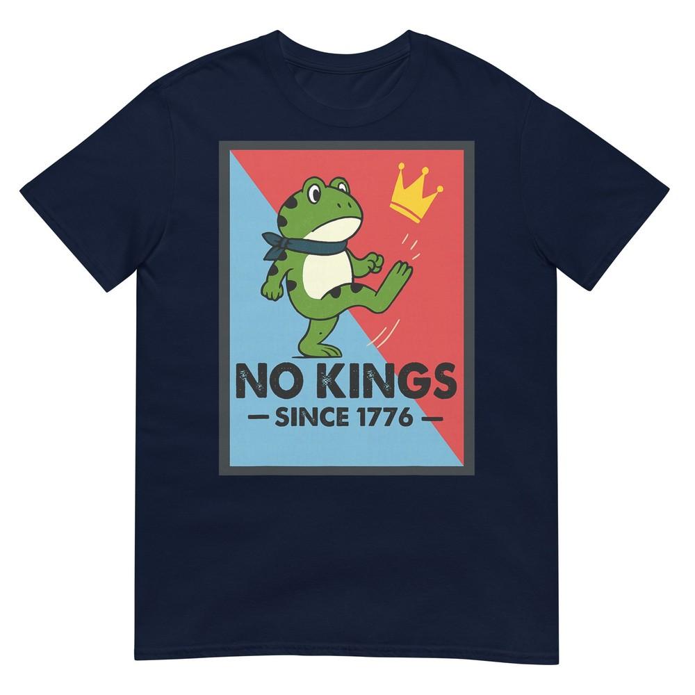 Frog No Kings Shirt Unisex Unisex No Kings Since 1776 TShirt S