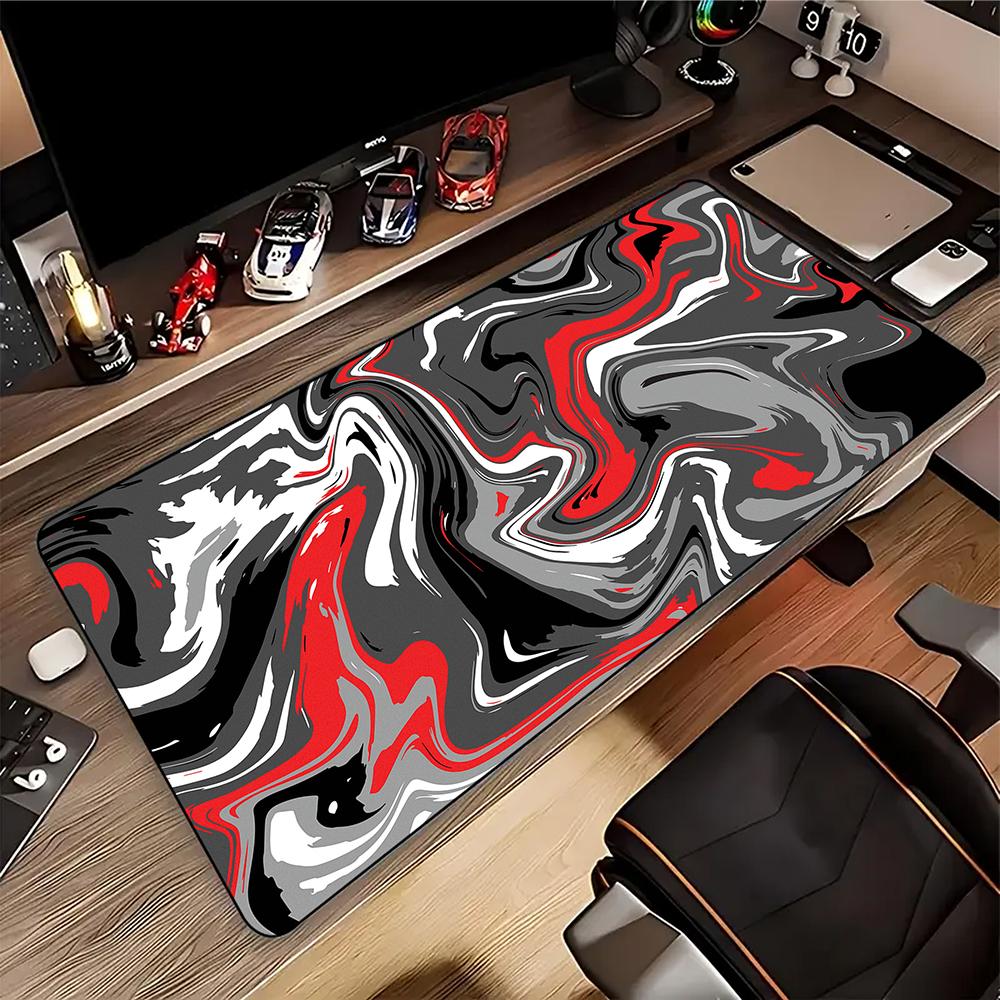 Japanese Style KoiDragon Mousepad Large Mouse Pad Lock Edge Mouse Mat XXL Soft Mause Mats Gamer Grande Table Mats Keyboard Pads