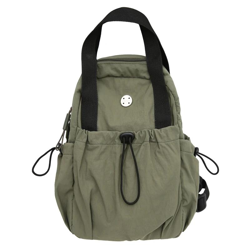 Nylonový pas se zipem Ramenní tašky s vysokou kapacitou Všestranné volnočasové crossbody tašky Svěží dámy