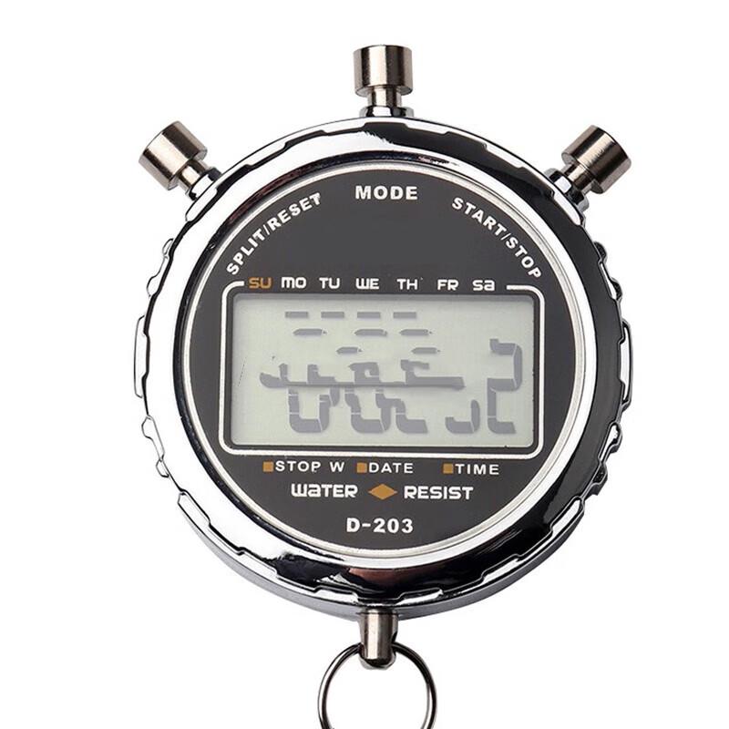 JingRuiZhiAn Metal Sports Stopwatch