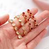 Elegant Zircon Long Earrings - Light Luxury, Versatile Fashion for Women