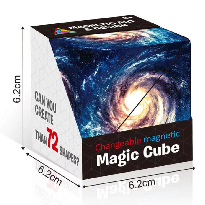 

3D Шашибо Коробка-трансформер Антистресс Ручной Флип Магический Кубик Пазл Подарок Игрушки