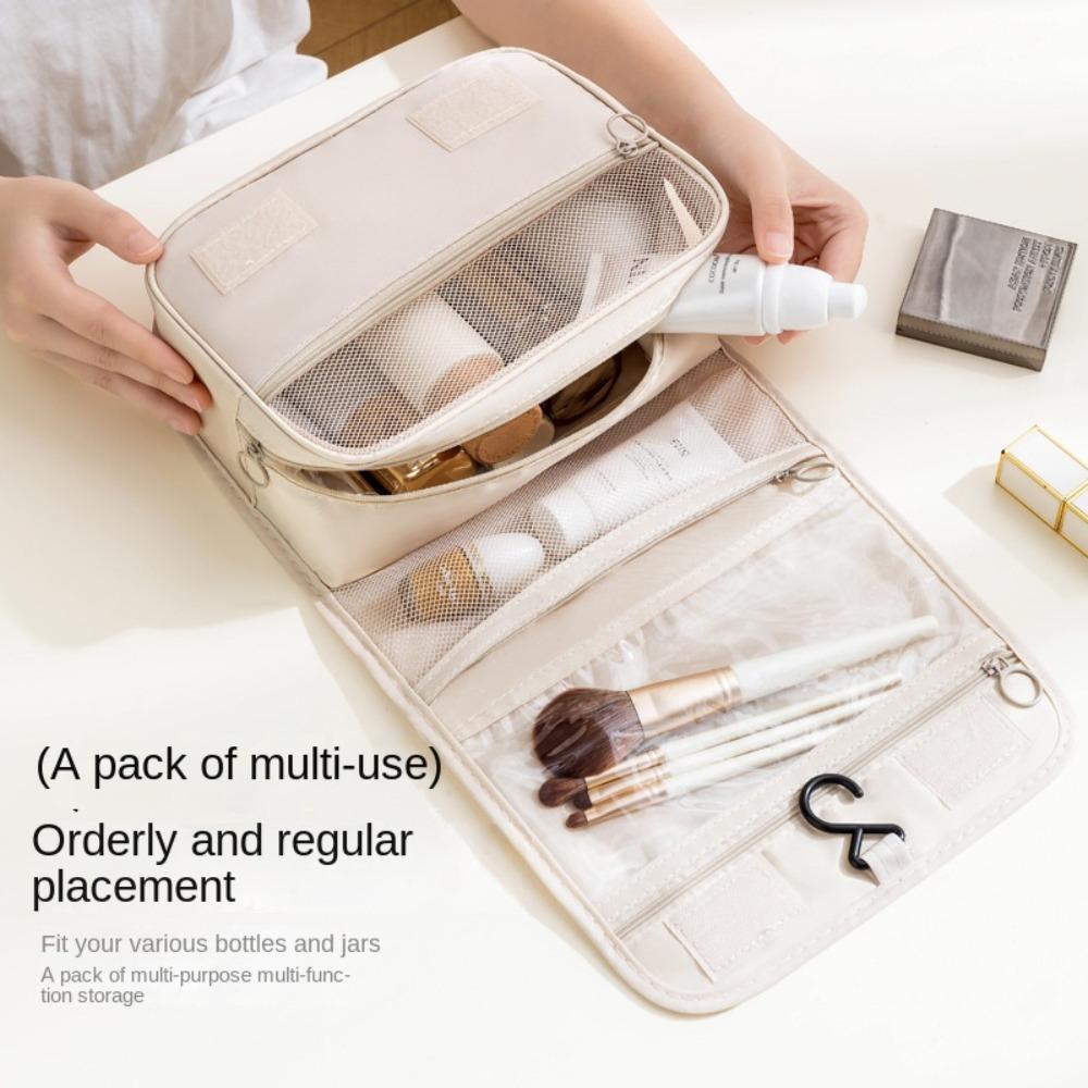 Foldable Hanging Toiletry Bag Waterproof Make Up Bag Travel Wash Bag  Make Up Storage