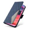 For Motorola Edge 50 Pro 5G Case Rhombus Splicing Color Leather Phone Cover