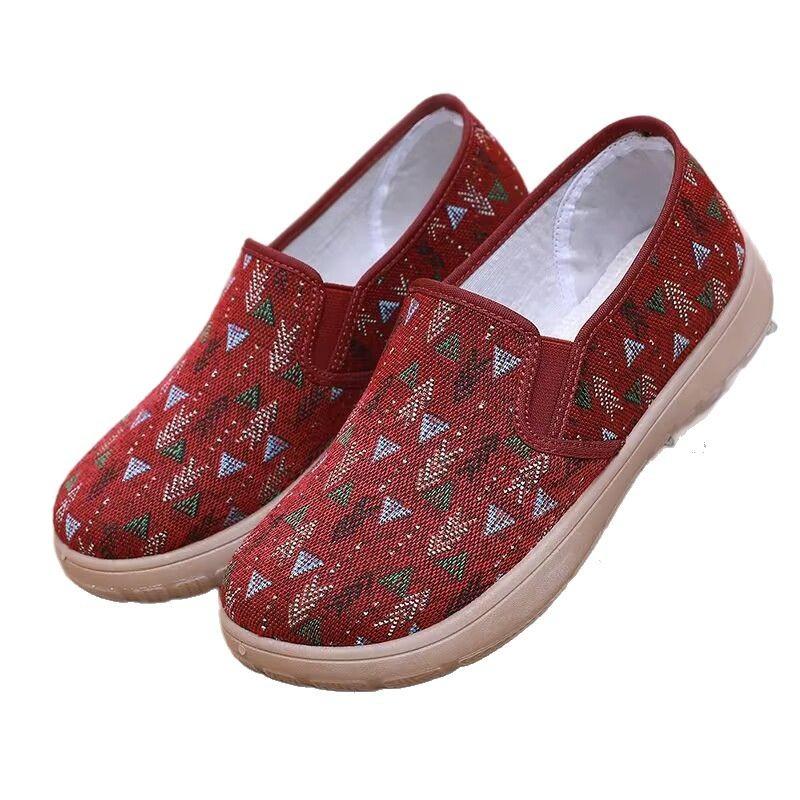 Mode Sko för Kvinna Vår Höst Mode Var Halkfria Mjuka Sulor för Vardagsskor Allmatch Bekväma Arbetsskor Damskor Platta Skor