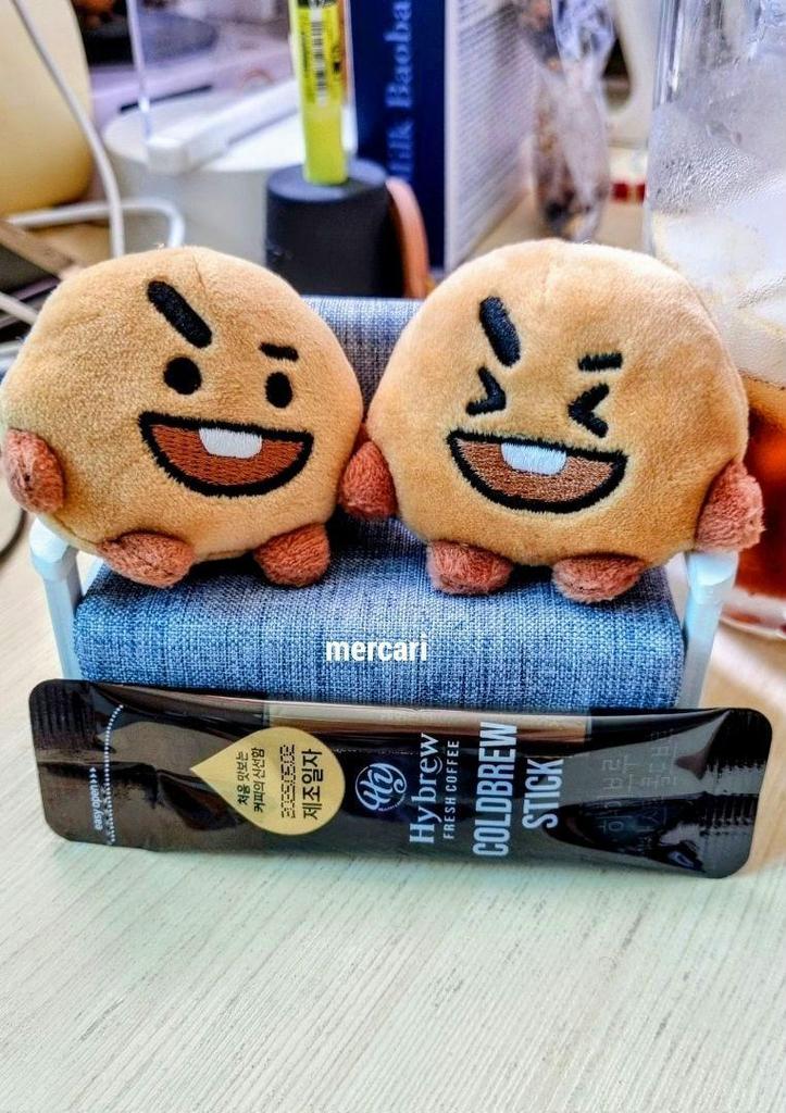 [USED] BTS BT21 Tatton Basic Mascot Key Ring SHOOKY