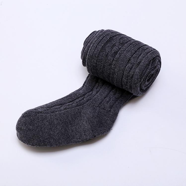 Gekämmte Baumwolle Zopfmuster Kinder Socken & Strumpfhosen für Frühling und Herbst – Baby, Big PP, & Mädchen Leggings