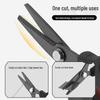 Multifunctional Stainless Steel Fishing Scissors with Strong Line and Rope Pulling for Outdoor Use