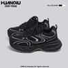 Global Silver Hot-selling Dad Shoes 22 Autumn New Breathable Casual Thick-soled Heightening Sneakers