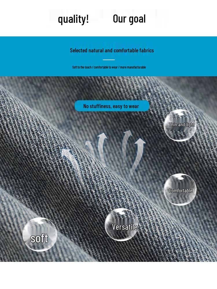 Men's Vintage Washed Wide-Leg Ripped Jeans – Straight-Leg, High-Street Style, Micro-Flare Streetwear Pants