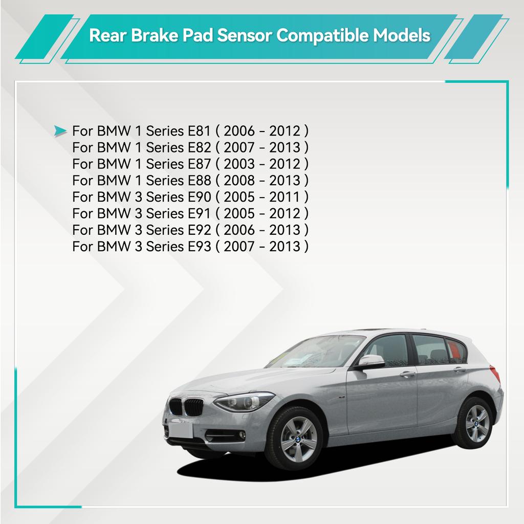 Car Auto Rear Brake Pad Wear Indicator Sensor 34356762253 For BMW 1 Series E81 E82 E87 E88 3 Series E90 E91 E92 E93 34356789445