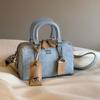 New In Denim Canvas Top Handle Bags for Women High Quality Blue Pillow Handbags Simple Versatile Female Armpit Crossbody Bags