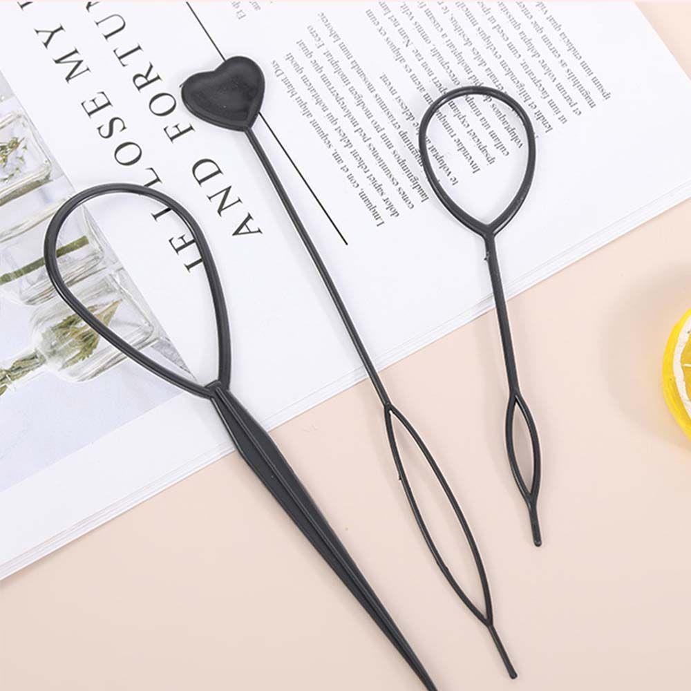 Maker Weave Hair Clip Hair Braiding Tools Hair Dispenser Pull-through Hair Needle Hair Braider Kit