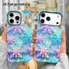 Phone Case: 2D Flat Design Suitable for iPhone 18, 17, 16, 15, 14, 13 Pro Film Protective Case, Couple Style, Fresh Candy Colors, Christmas and Hallow
