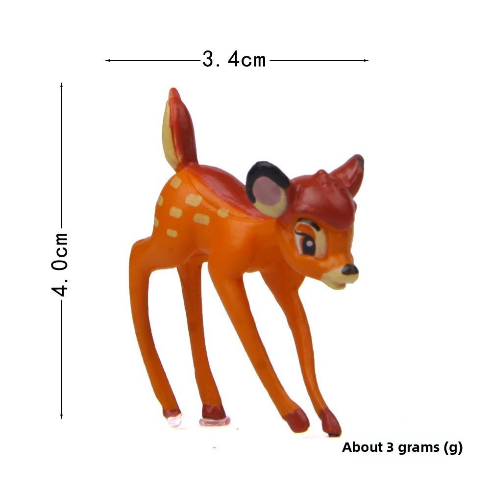 Cute Cartoon Deer Mini Model For Kids And Collectors Big Deer